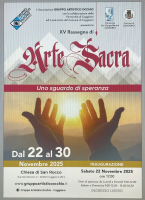 Cuggiono - Arte Sacra in San Rocco 2025, la locandina