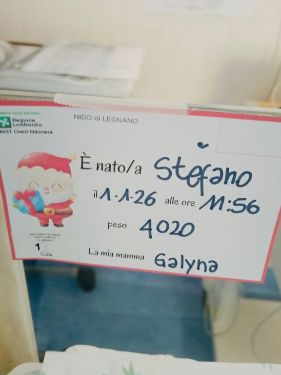 Cuggiono - Stefano, primo nato 2026