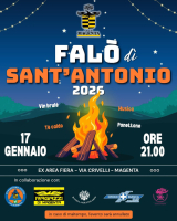Magenta - Falò di Sant'Antonio, locandina 2026