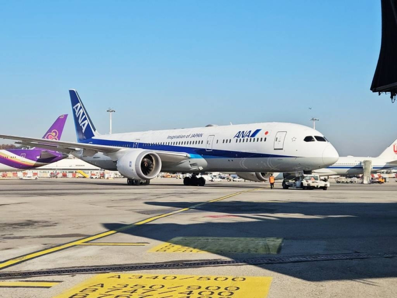 Malpensa - Volo ANA da Tokyo