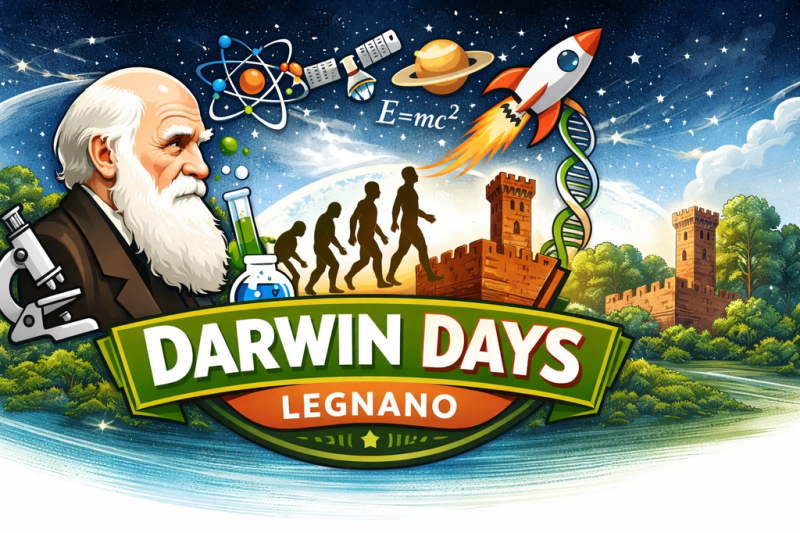 Legnano - Darwin day 2026, il logo Legnano - Darwin day 2026, il logo