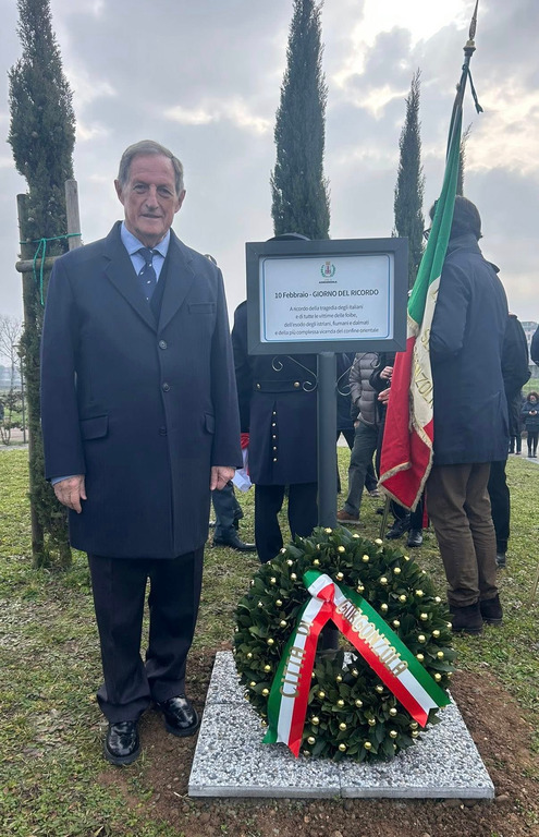 Arconate - Mario Mantovani per il ricordo delle Foibe a Gorgonzola