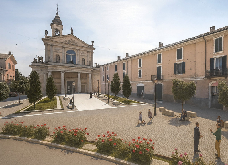 Cuggiono - Progetto definitivo nuova piazza San Giorgio Cuggiono - Progetto definitivo nuova piazza San Giorgio