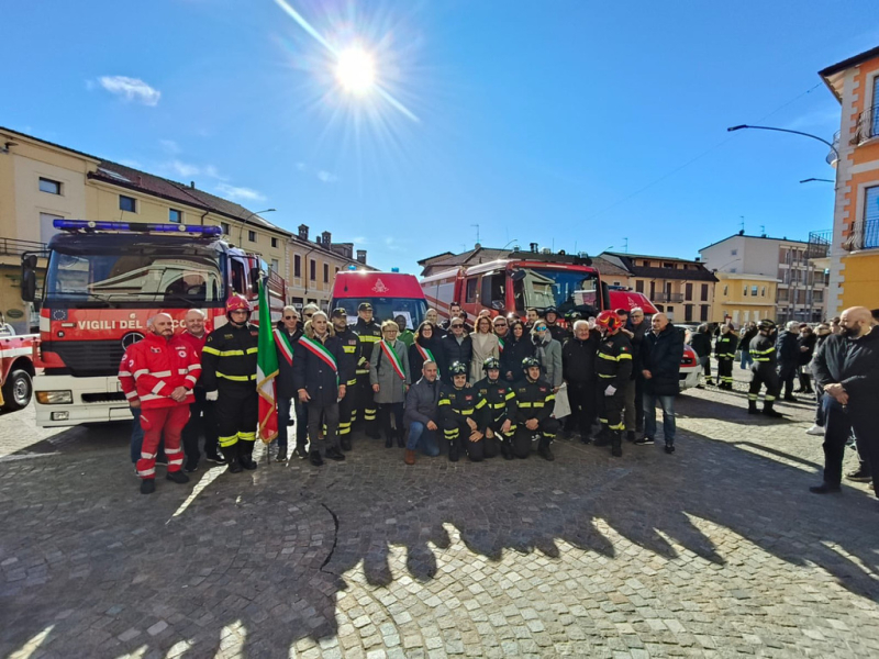 Inveruno - Presentato il nuovo carro soccorso
