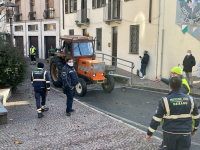 Dairago - Protezione Civile al lavoro