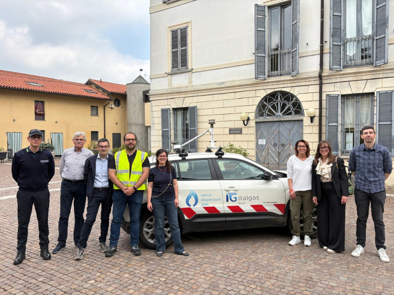 Inveruno - Italgas porta Picarro