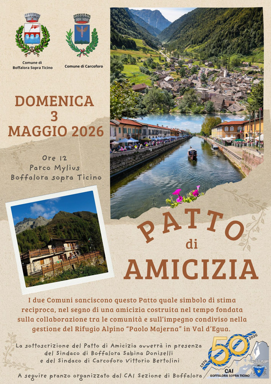 Boffalora - Boffalora e Carcoforo, la locandina