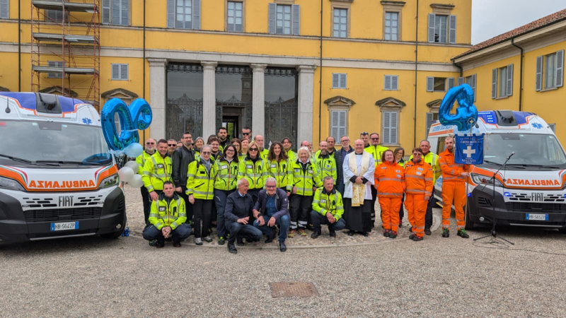 Cuggiono - Nuovi mezzi di Azzurra Soccorso 2026