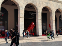 Milano - Rinascente per "Il diavolo veste Prada 2"