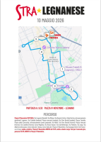 Legnano - StraLegnanese 2026, il percorso