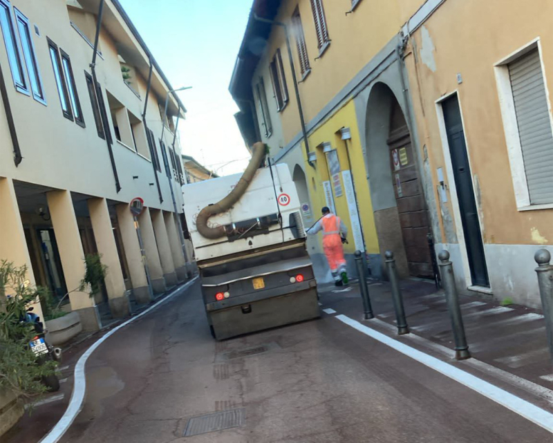 Magenta - Pulizia strade