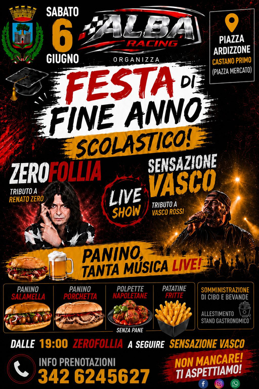 Castano / Eventi - Festa di fine anno scolastico 