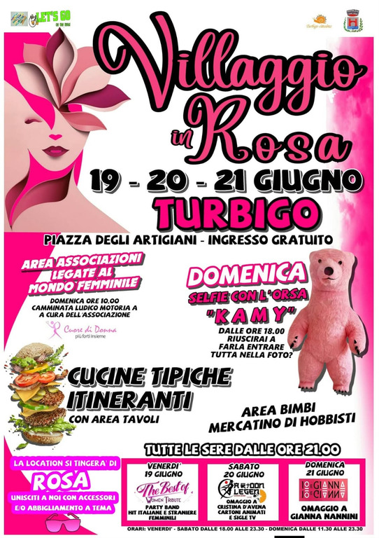 Turbigo - “Villaggio in Rosa”, locandina 2026