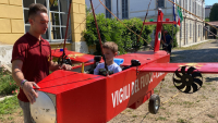 Inveruno - Aereo dei Vigili del Fuoco