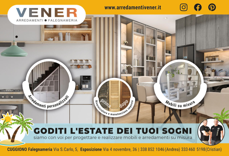 Commercio - Arredamenti Vener - Estate 2026 Commercio - Arredamenti Vener - Estate 2026