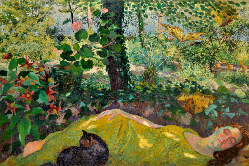 Cultura - Margherita nel giardino