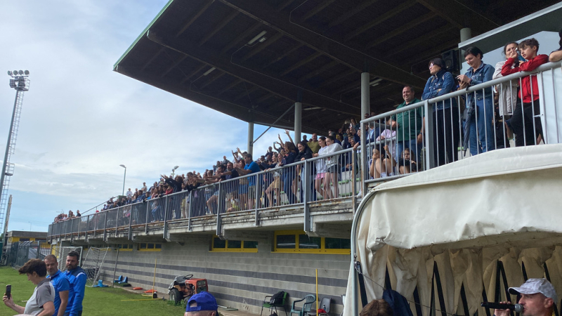 Inveruno - Pubblico allo stadio Luigino Garavaglia
