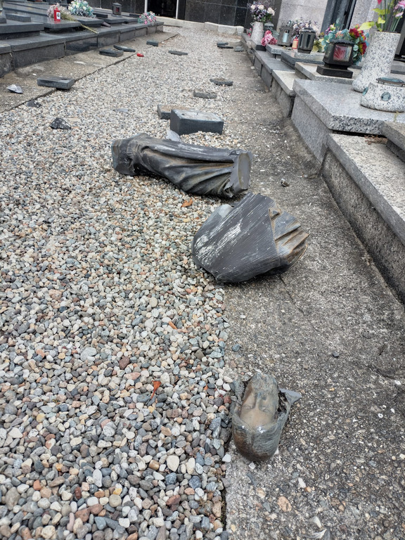 Turbigo - Vandalismi al cimitero, settembre 2026 Turbigo - Vandalismi al cimitero, settembre 2026
