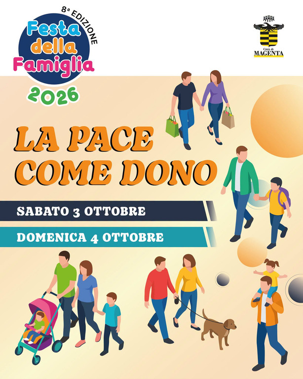 Magenta - Festa della Famiglia 2026, la locandina