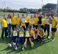 Inveruno - Ragazzi dell'atletica della SOI