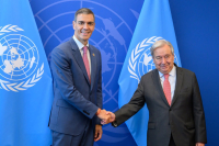 Politica - Pedro Sánchez all'ONU