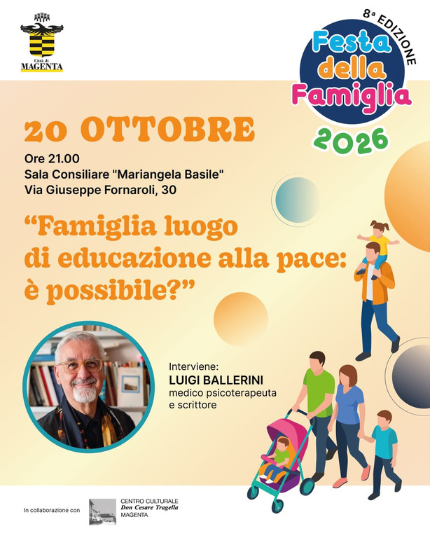 Magenta - incontro con Luigi Ballerini, la locandina Magenta - incontro con Luigi Ballerini, la locandina